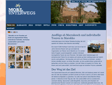 Tablet Screenshot of marrakechtours.de